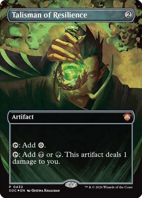 Talisman of Resilience from Secrets of Strixhaven Commander