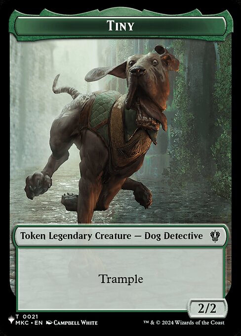 Tiny highlighted card art