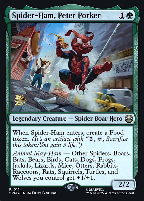 Spider-Ham, Peter Porker from Marvel's Spider-Man Promos