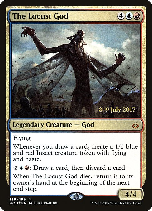 The Locust God from Hour of Devastation Promos