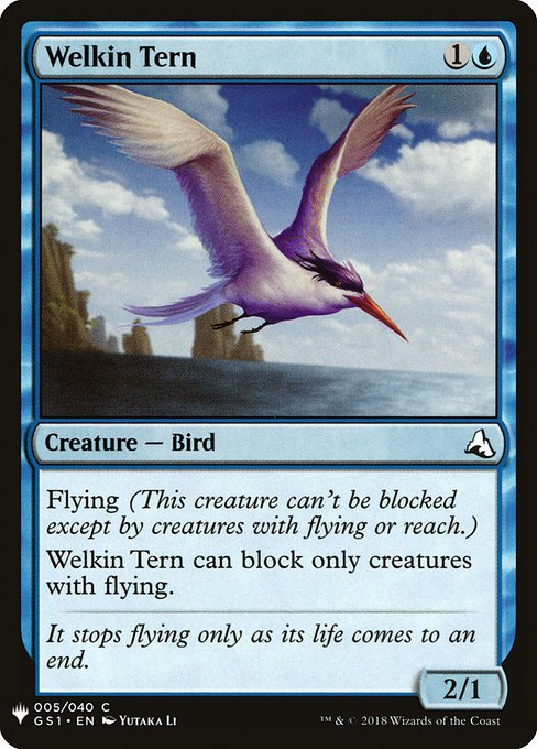 Welkin Tern highlighted card art