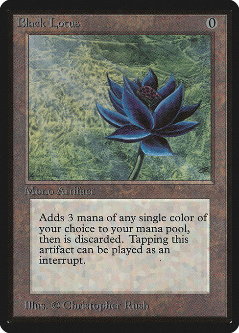 Black Lotus from Limited Edition Beta