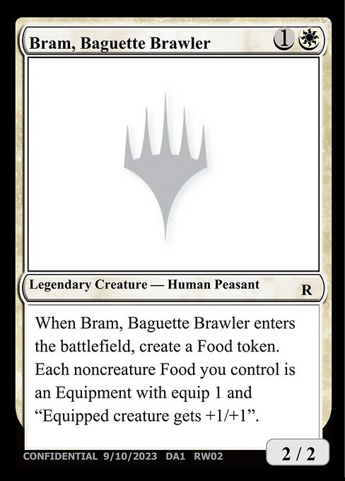 Bram, Baguette Brawler highlighted card art
