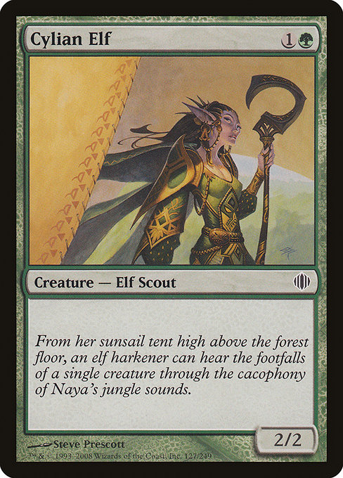 Cylian Elf highlighted card art