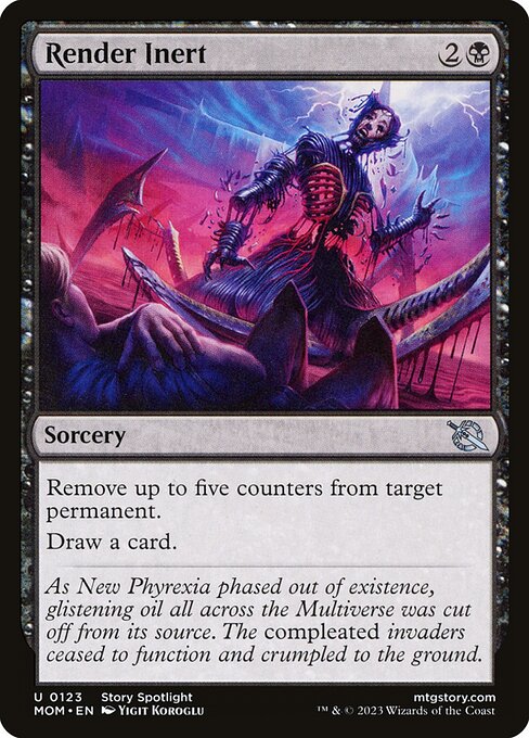 Render Inert highlighted card art