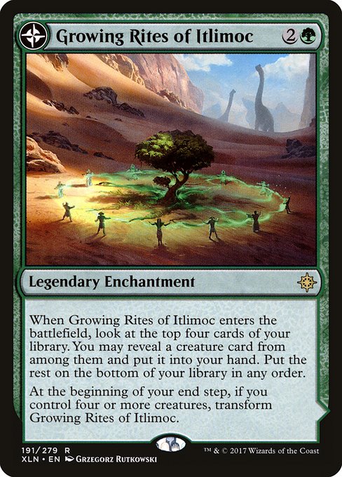 Growing Rites of Itlimoc // Itlimoc, Cradle of the Sun from Ixalan