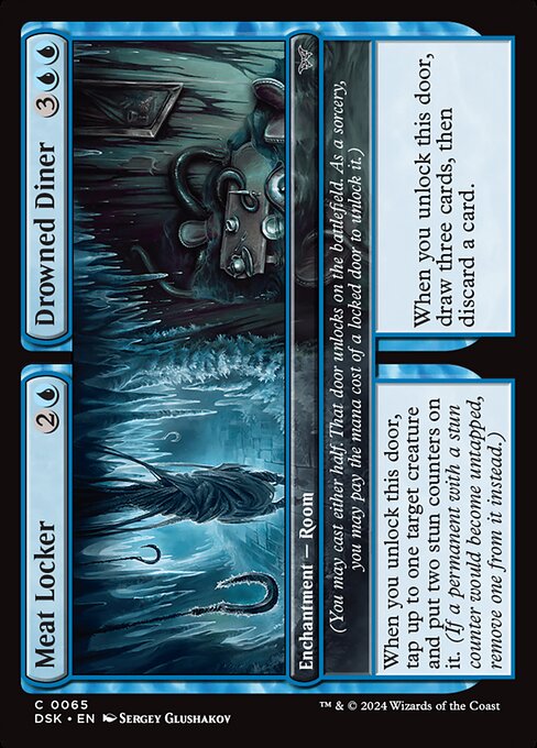 Meat Locker // Drowned Diner highlighted card art