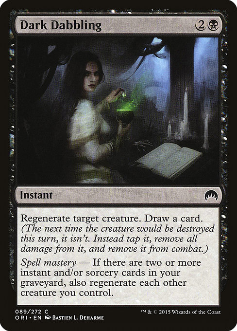 Dark Dabbling from Magic Origins