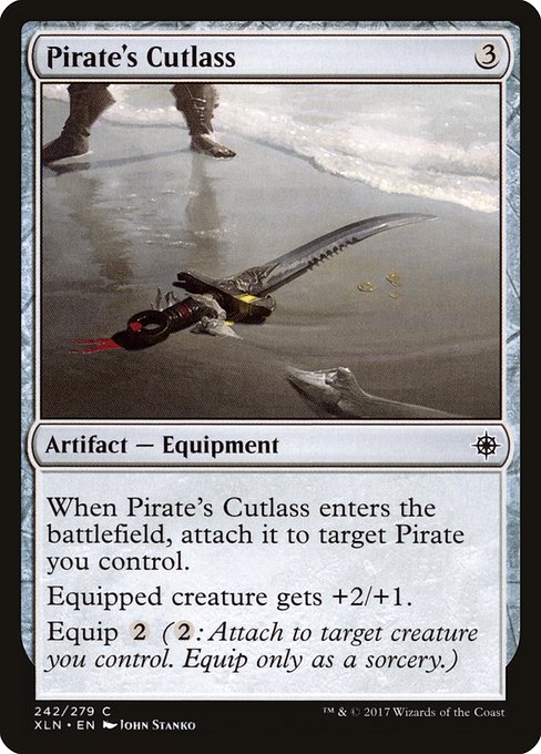 Pirate's Cutlass from Ixalan