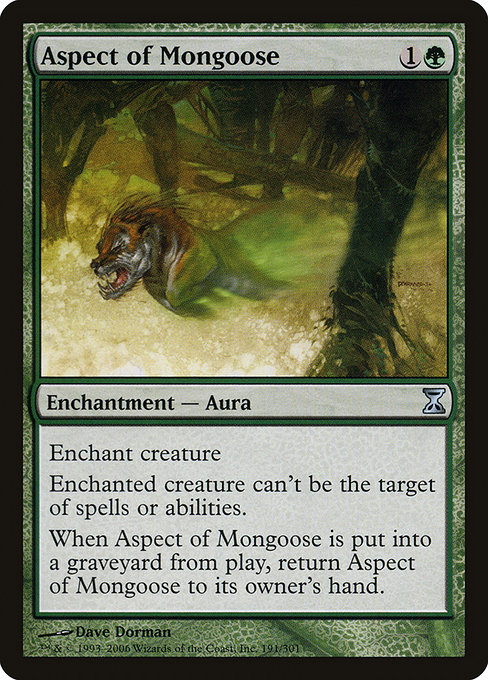 Aspect of Mongoose highlighted card art