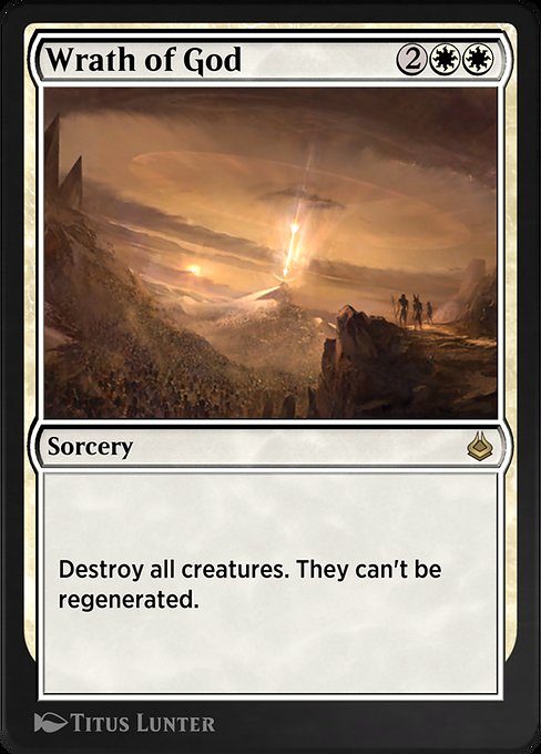 Wrath of God from Amonkhet Remastered