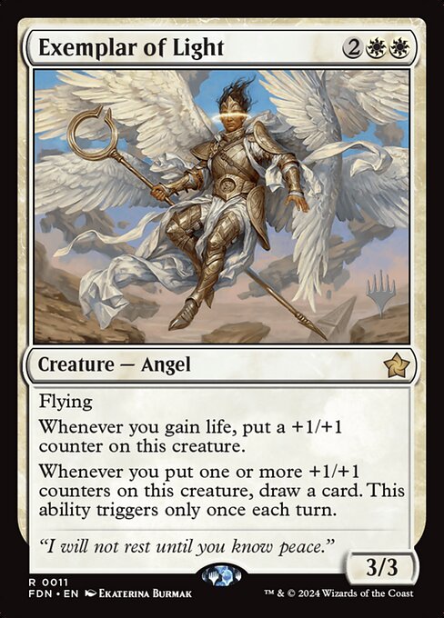 Exemplar of Light highlighted card art