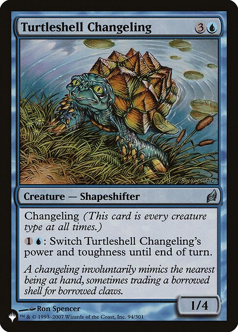 Turtleshell Changeling highlighted card art