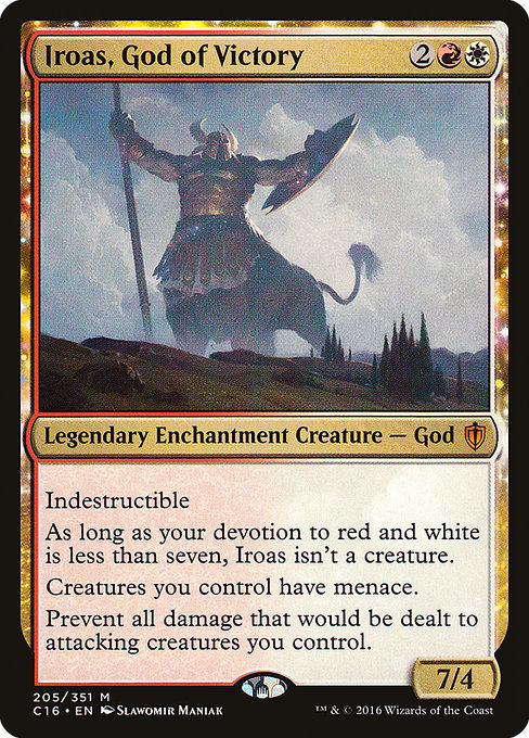Iroas, God of Victory from Commander 2016