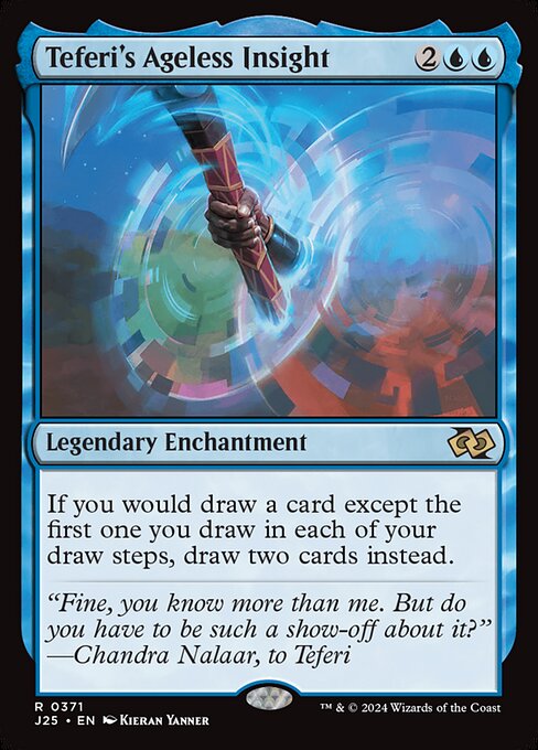 Teferi's Ageless Insight highlighted card art