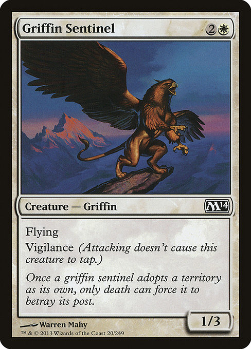 Griffin Sentinel from Magic 2014