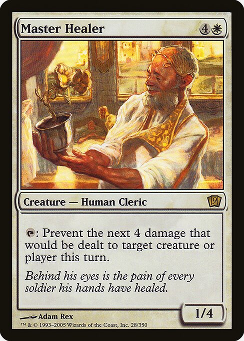 Master Healer highlighted card art