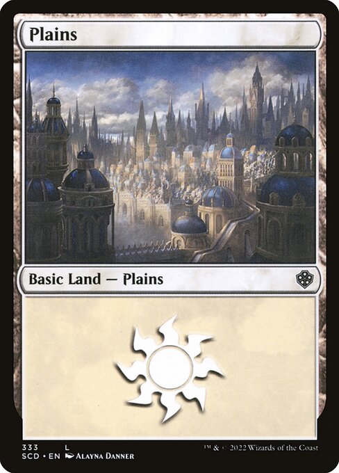 Plains from Starter Commander Decks