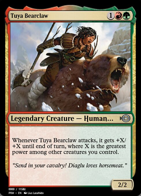 Tuya Bearclaw from Magic Online Promos
