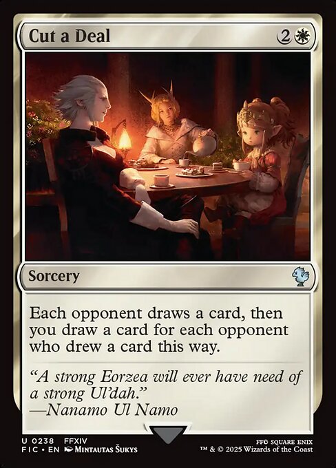 Cut a Deal highlighted card art