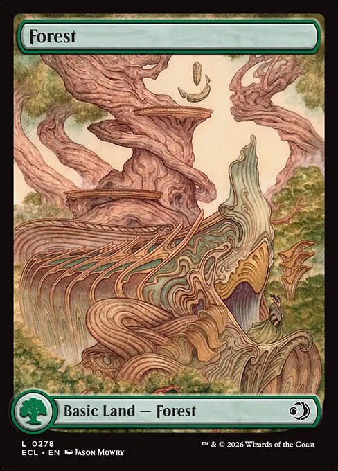 Forest from Lorwyn Eclipsed