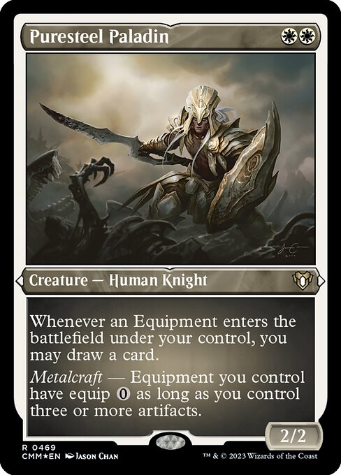 Puresteel Paladin from Commander Masters