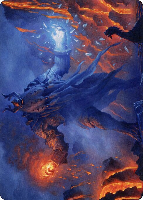 Aegar, the Freezing Flame // Aegar, the Freezing Flame highlighted card art