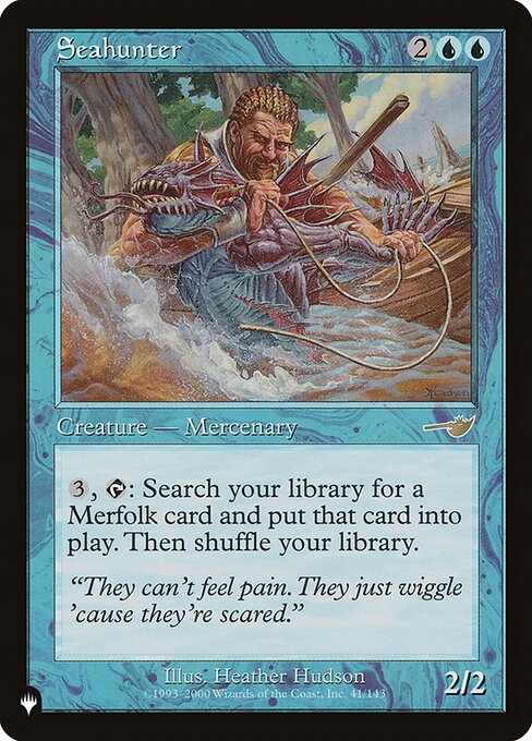 Seahunter highlighted card art
