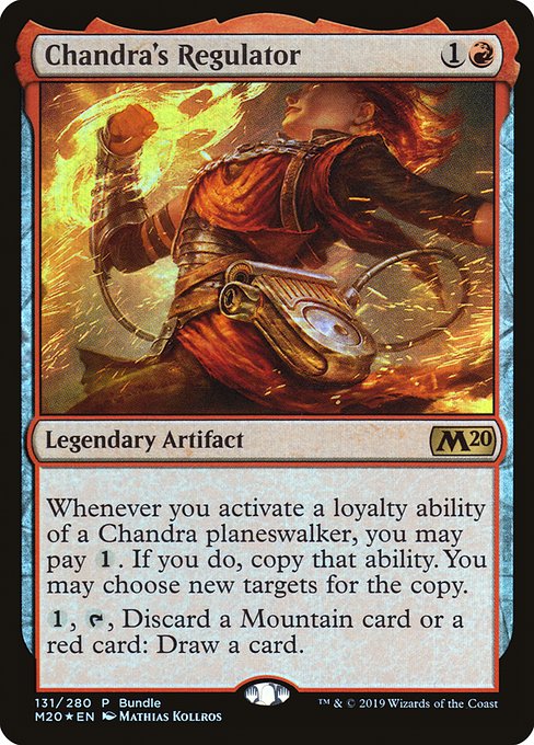 Chandra's Regulator from Core Set 2020 Promos