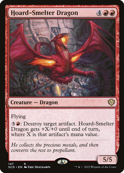 Hoard-Smelter Dragon highlighted card art