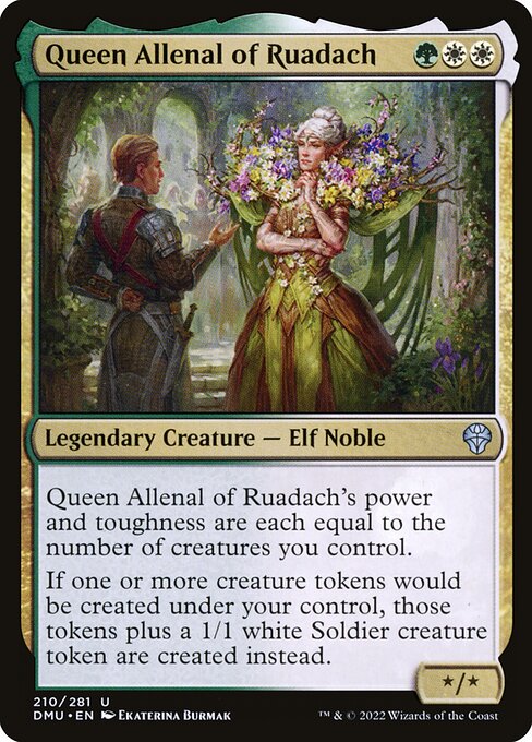 Queen Allenal of Ruadach from Dominaria United