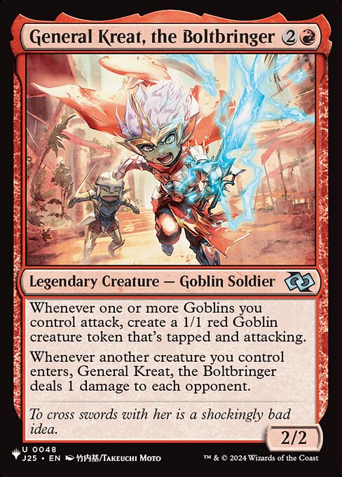 General Kreat, the Boltbringer from The List