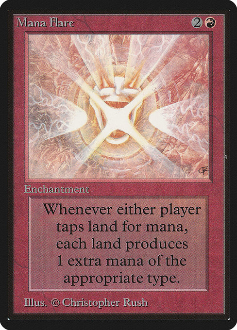 Mana Flare from Limited Edition Beta