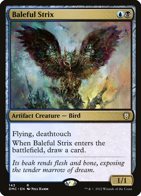 Baleful Strix from Dominaria United Commander
