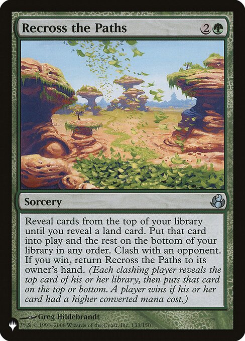 Recross the Paths highlighted card art