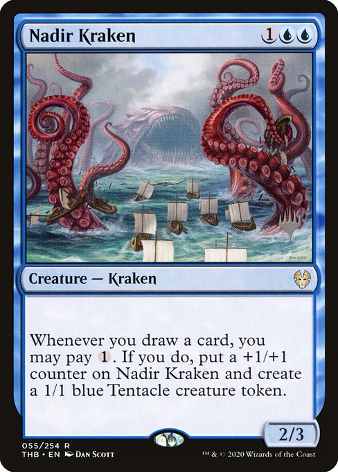 Nadir Kraken from Theros Beyond Death Promos