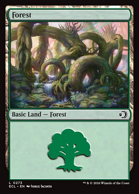 Forest from Lorwyn Eclipsed
