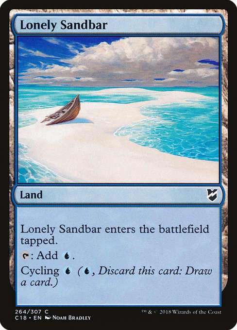 Lonely Sandbar from Commander 2018