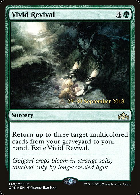 Vivid Revival from Guilds of Ravnica Promos