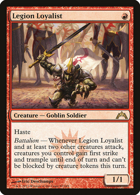 Legion Loyalist from Gatecrash