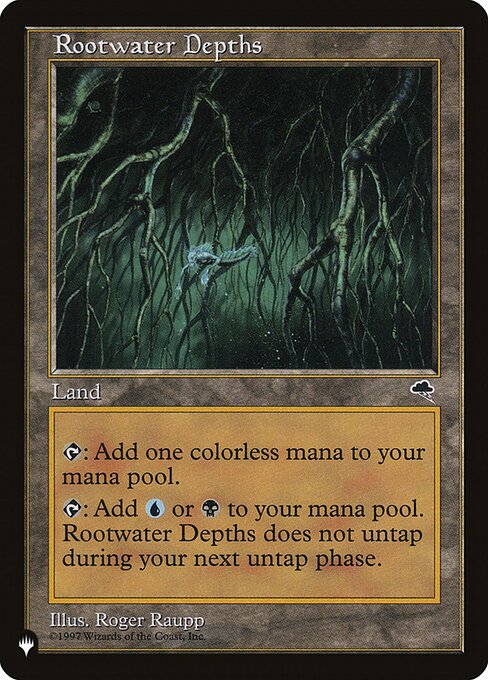 Rootwater Depths highlighted card art