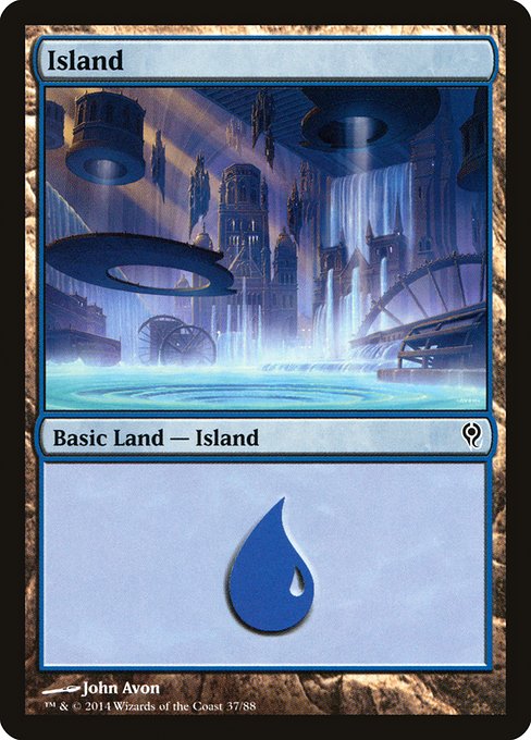 Island from Duel Decks: Jace vs. Vraska