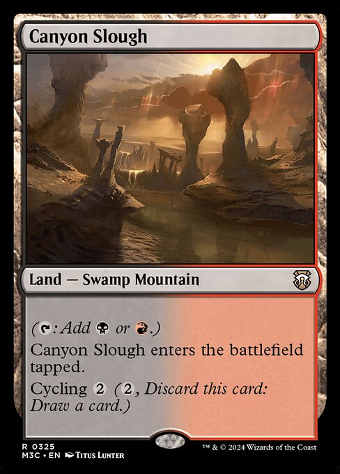 Canyon Slough from Modern Horizons 3 Commander