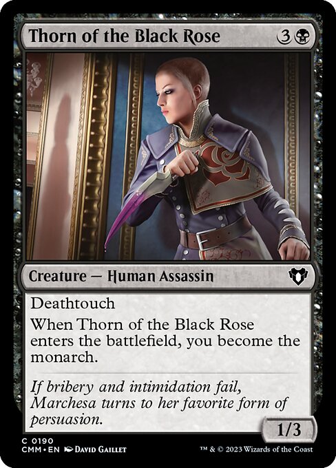 Thorn of the Black Rose highlighted card art
