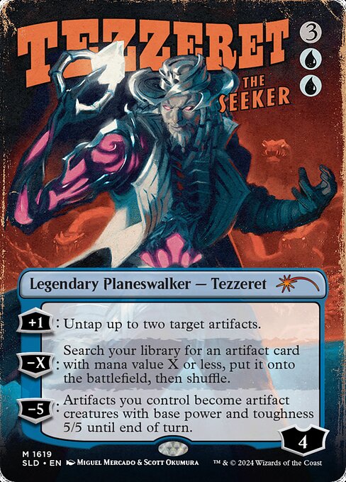 Tezzeret the Seeker highlighted card art
