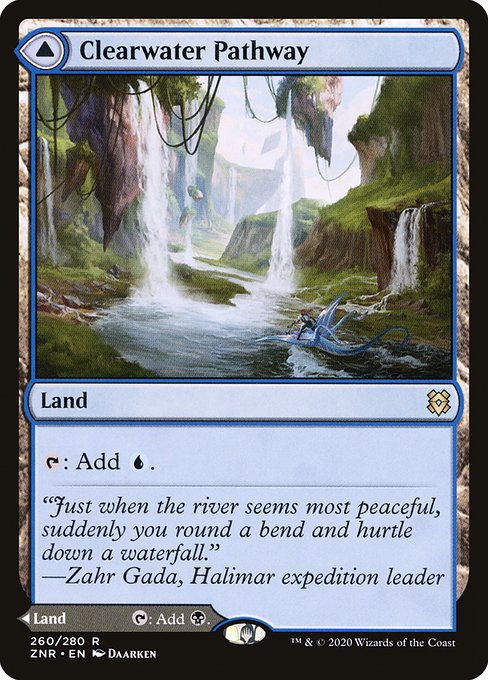 Clearwater Pathway // Murkwater Pathway from Zendikar Rising