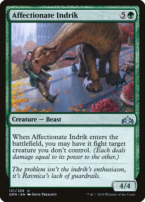 Affectionate Indrik from Guilds of Ravnica