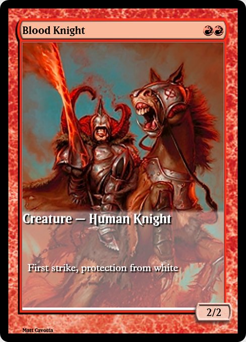 Blood Knight from Magic Online Promos