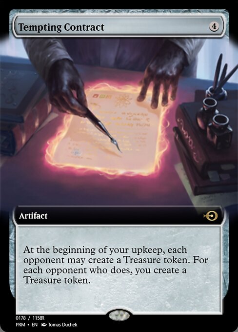 Tempting Contract highlighted card art