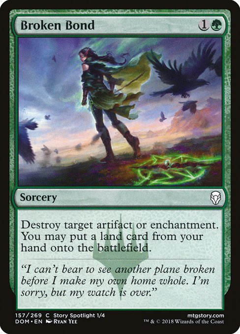 Broken Bond from Dominaria
